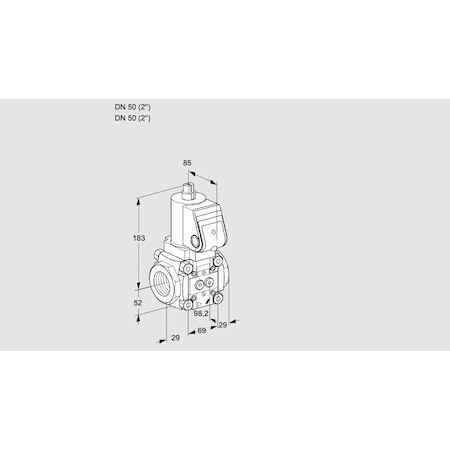 Honeywell Kromschroder VAN2T50N/NW KS88031781