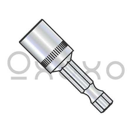 Oxoxo 1/4X2 9/16X1/4 Magnetic Hex Driver Power Nutsetter Insert Bit, 20PK 184014