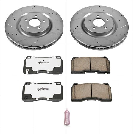 Powerstop FRONT STREET WARRIOR BRAKE KIT K4547-26
