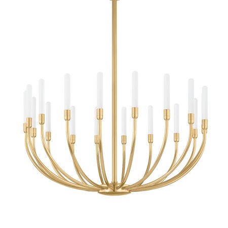 Corbett Lighting Amalthea 28 in. Chandelier Vintage Brass 481-28-VB