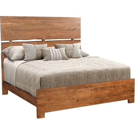 Homeroots Three Piece Brown Solid Wood Bedroom Set 636251