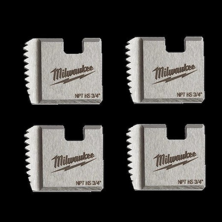 Milwaukee Tool Pipe Threading Die Head, Pipe, PK4 48-36-1108