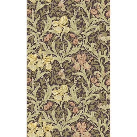 A-Street Prints Iris Plum Wild Gardens Wallpaper 4171-82052