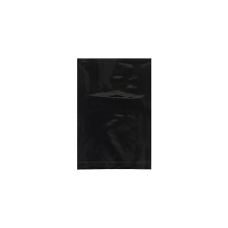 Bubblefast 1000-4 x 6'' - 2 Mil Black Flat Poly Bags, 1000PK BFPB390BK