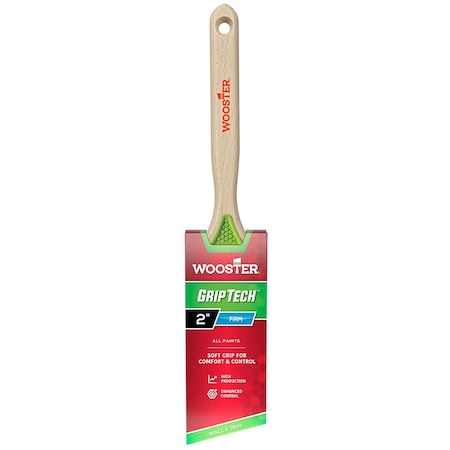 Wooster 2" Wooster 5401 GripTech Angle Paint Brush, Sash Handle 5400
