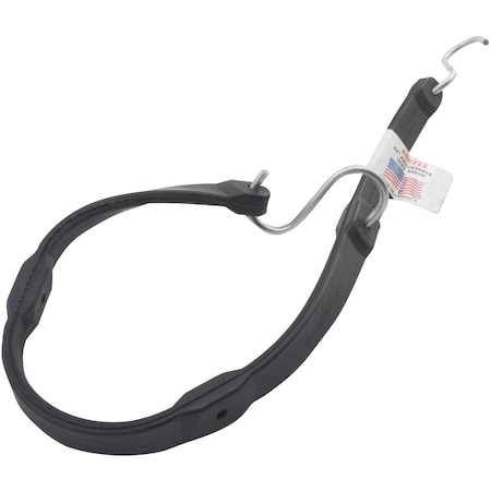 Erickson 5/8'' x 25'' Adjustable Rubber Tarp Strap Black 6722