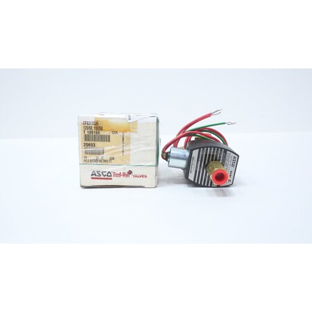 Asco RED-HAT II SOLENOID VALVE 3-WAY 120V-AC 1/4IN NPT EF8317G35