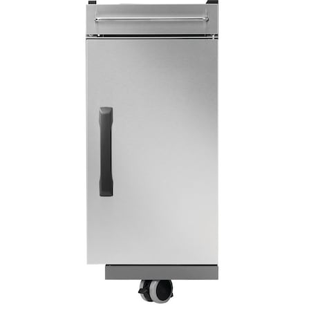 Napoleon Rogue Pro Series Under Grill Storage Cart, 20 in OAL, 14 in OAW, 31 in OAH, Stainless Steel, Stainless 68008