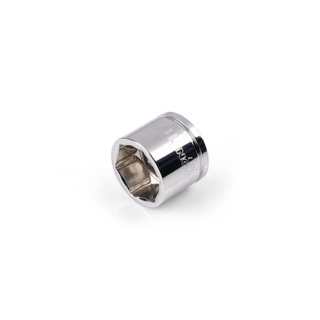 Tekton 3/8 Inch Drive x 11/16 Inch Extra-Shallow 6-Point Socket SHD11017
