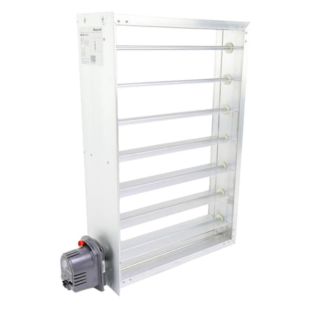 Resideo 16'' W X 24'' H Zone Damper 24Vac Power Closed/Spring Return Open Two Position Motor on 24'' Side ZD16X24TZ