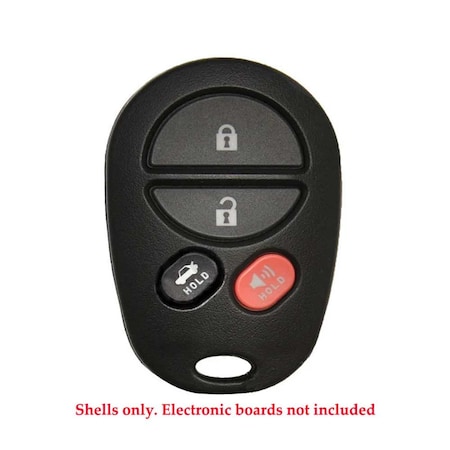 Aks Keys Toyota Remote Control Shell 6B for FCC# GQ43VT20T RS-TOYOTA-53