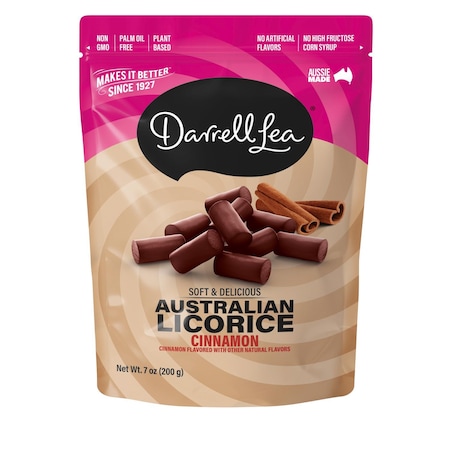 Darrell Lea Cinnamon Licorice Candy 7 oz 21502