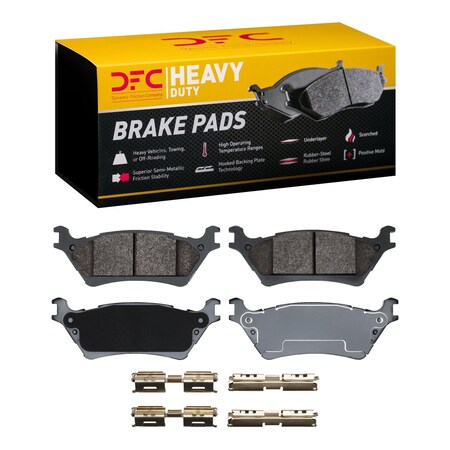Dfc Heavy Duty Disc Brake Pad Set,  1214-1602-01
