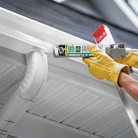 Dap 10.1 Oz. White Advanced VOC-Compliant Exterior Gutter & Flashing Sealant 7079801801