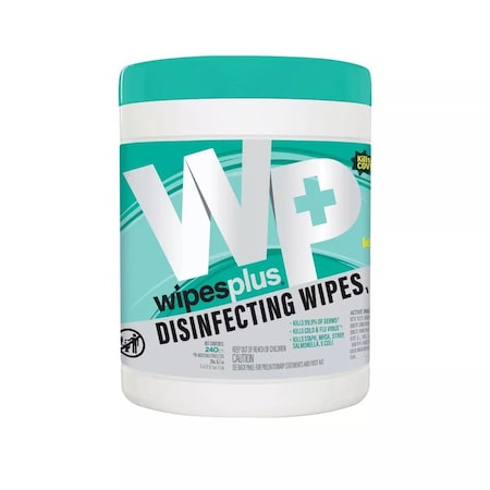 Wipesplus WipesPlus 240ct Disinfecting Wipes, PK 6 33911