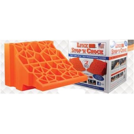 Tri-Lynx 000182PK Stop N Chock - Orange, 2 Pack TR320649