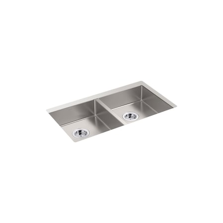 Kohler Strive 32 undermount double-bowl kitchen sink 33160-NA