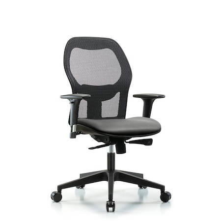 Blue Ridge Ergonomics Vinyl Adjustable Arms BR-EXE-VMDHCH-RG-H0-A1-RC-8840