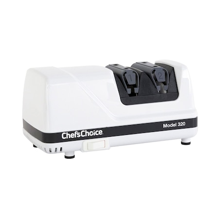 Chefs Choice Chef'sChoice Professional Electric Knife Sharpener with Diamond Hone, in White 0320000