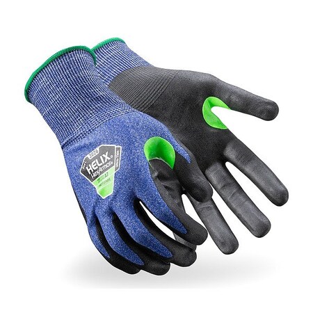 Hexarmor Knit Gloves, Cut Level A7 , Nitrile , Textured , XS 1 PR 3026-XS (6)