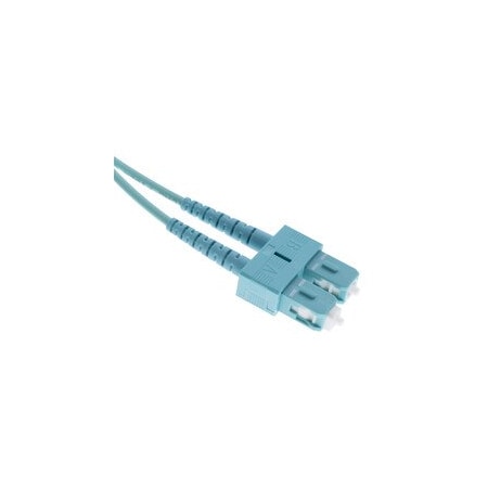 Cable Wholesale SC/UPC Epoxy Connector, Duplex, 2.0mm, Multimode OM3, Aqua, 20 pieces 34SC-31220-20