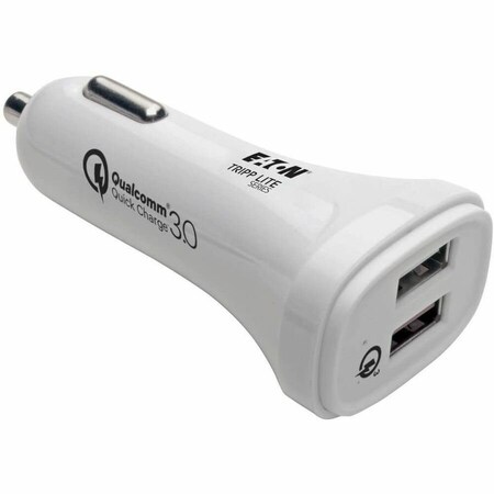 Tripp Lite USB CAR CHRG QUICK CHARGE DUAL USBA 3.0a U280-C02-S-QC3U