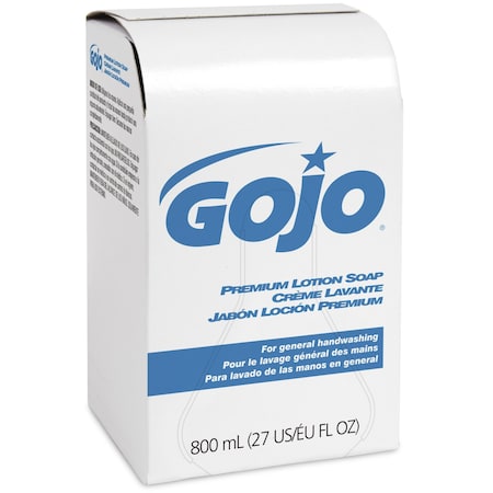Gojo Hand Soap, Dye Free, Moisturizing, Waterfall, 12 PK 9106-12