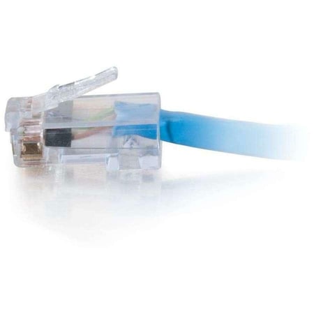C2G 35FT CAT6 NON-BOOTED NETWORK PATCH CABLE PLENUM-RATED - BLUE 15286
