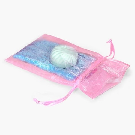Nashville Wraps Pink Organza Favor Bags, 6x10, 10PK B95305