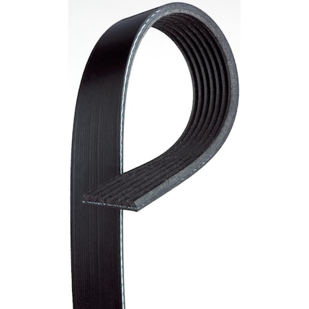 Dayco Gold Label Industrial Banded Belt for 2017 Ford F750, Black RB852