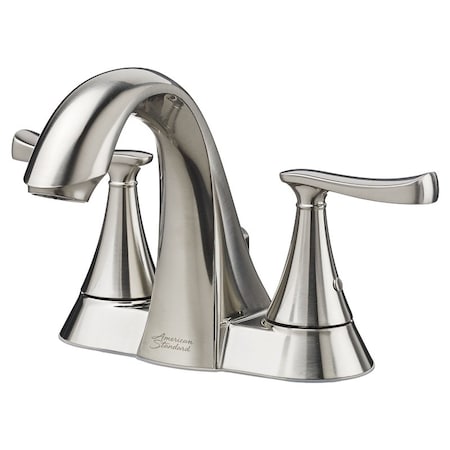 American Standard Chatfield Bathroom Faucet, 1.2 gpm, 2-Faucet Handle, 3-Faucet Hole, Metal 7413201.295