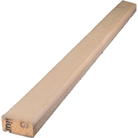 Alexandria Moulding Furring Strip, 8 ft L Nominal, 2 in W Nominal, 1 in Thick Nominal 001X2-WS096C1