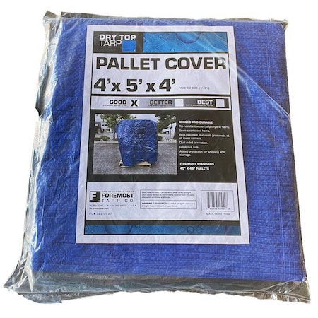 Foremost Tarp Dry Top 48 in. W X 5 ft. L Pallet Cover 40454