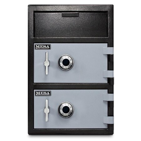 Homestead Depository Safe with Dual Doors Stacked 2 Combination Dial Locks HO3600222