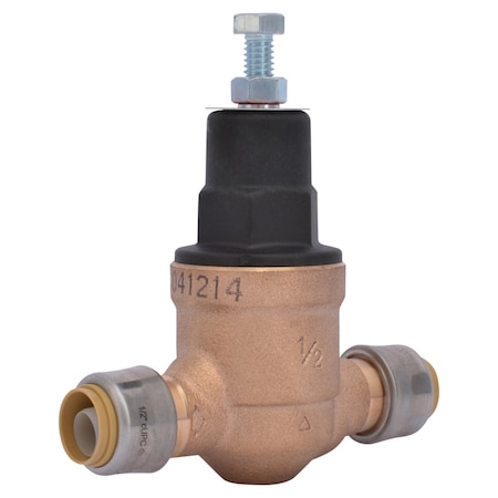 Cash Acme Cash Acme 1/2 in. Push to Connect Bronze Pressure Regulating Valve 23807-0045
