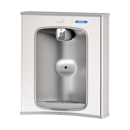 Oasis Bottle Filler, 16"Hx16.25"Wx4.5"D, Slv PWF2EBQ STN