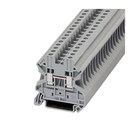 Eaton Eaton XB IEC terminal block, 6.2 mm Screw connection single level-through-feed, 50PK XBUT4