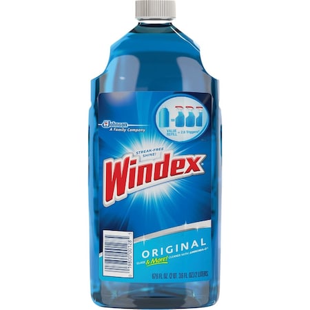 Windex 67 Oz. Original Glass Cleaner Refill 128