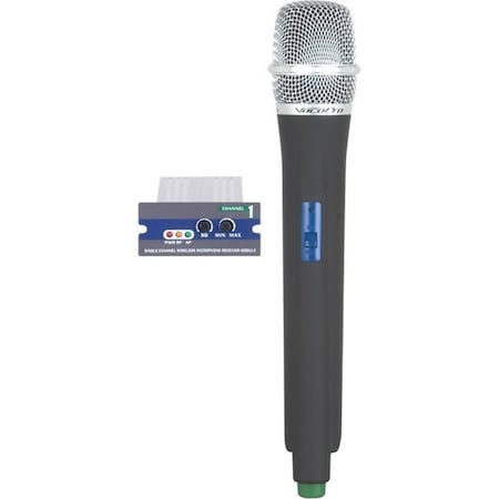 Vocopro UHF Insert Module with Color Coded Handheld Microphone Combo for select Wireless Receivers UMHC