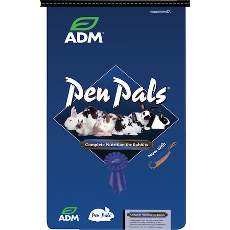 Adm Pen Pals 25 Lb. Rabbit Food Pellets 80034AAAE6