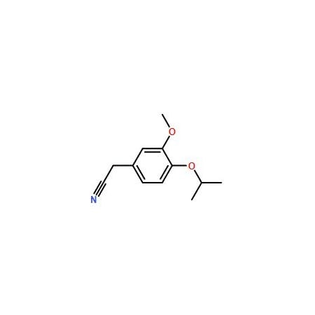 Ak Scientific 2-(4-Isopropoxy-3-methoxyphenyl)acetonitrile (5g), CAS 861069-45-6 W8845-5g