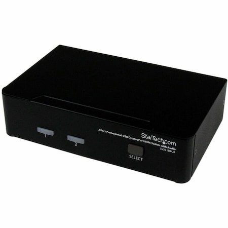 Startech.Com 2 Port USB DisplayPort KVM Switch with Audio SV231DPUA