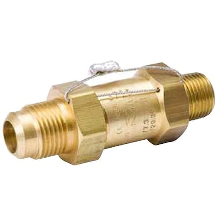 Mueller Industries Pressure Relief Valve, Straight, 700 psi A 15504-450