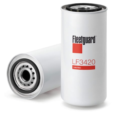 Fleetguard Oil Filter Cellulose Spin On LF3420