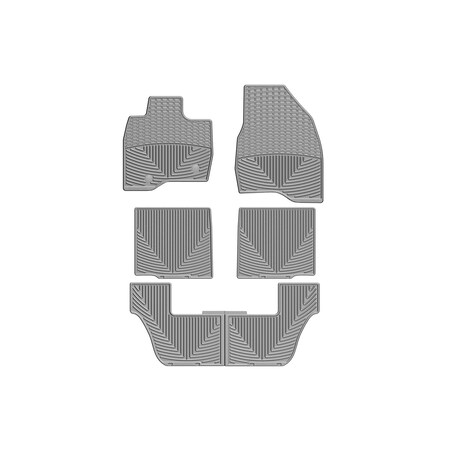 Weathertech Grey, Front, Rear, and Rear All Weather Floor Mats W344GR-W231GR-W232GR