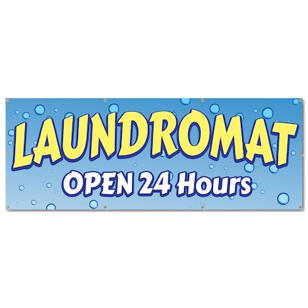 Signmission Laundromat, 36 Inch, Banner B-96-30399