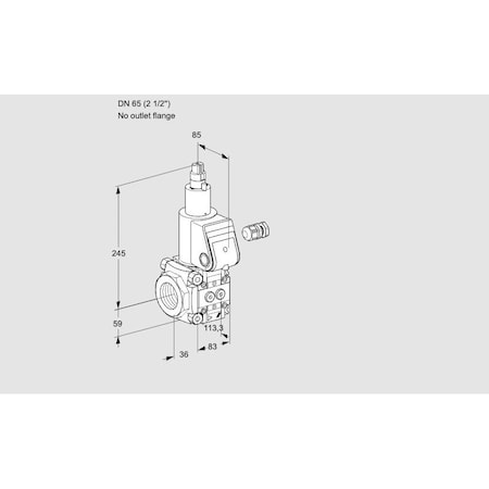 Honeywell Kromschroder VAS365/-R/LW KS88002477