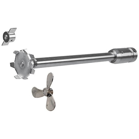Caframo High Speed Collet Set, 10.25 in L Shaft A600SET