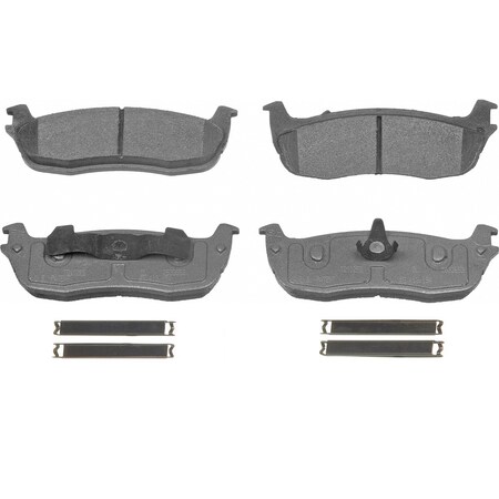 Wagner Brakes Disc Brake Pad Set-MX711 MX711