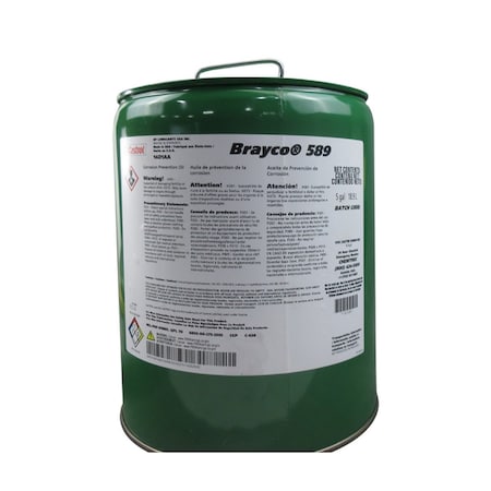 Castrol Brayco 589, 5G MIL-PRF-8188D 14D1AA